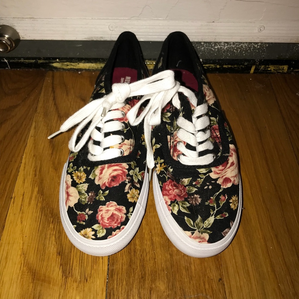 Floral sneakers
